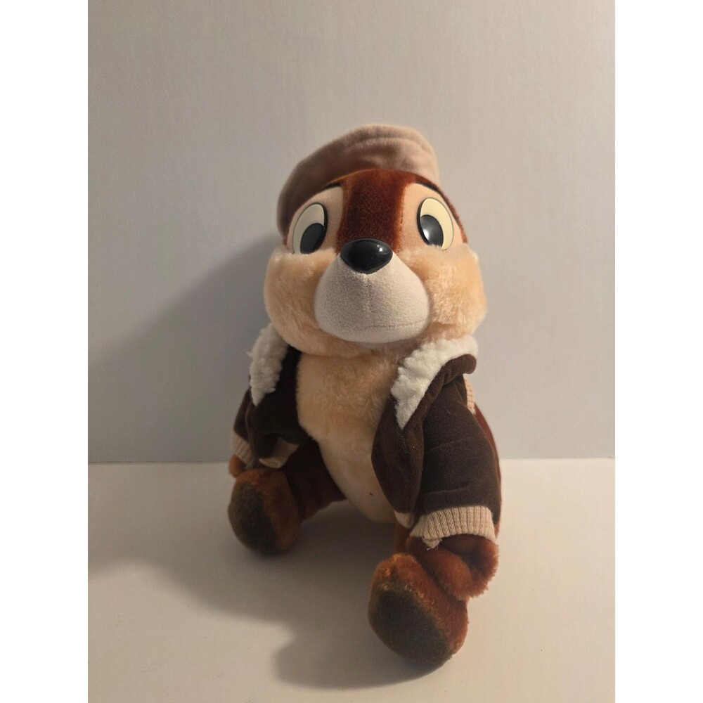 Vintage Chip n Dale Rescue Rangers Chip Plush - Disneyland Walt Disney World 10”